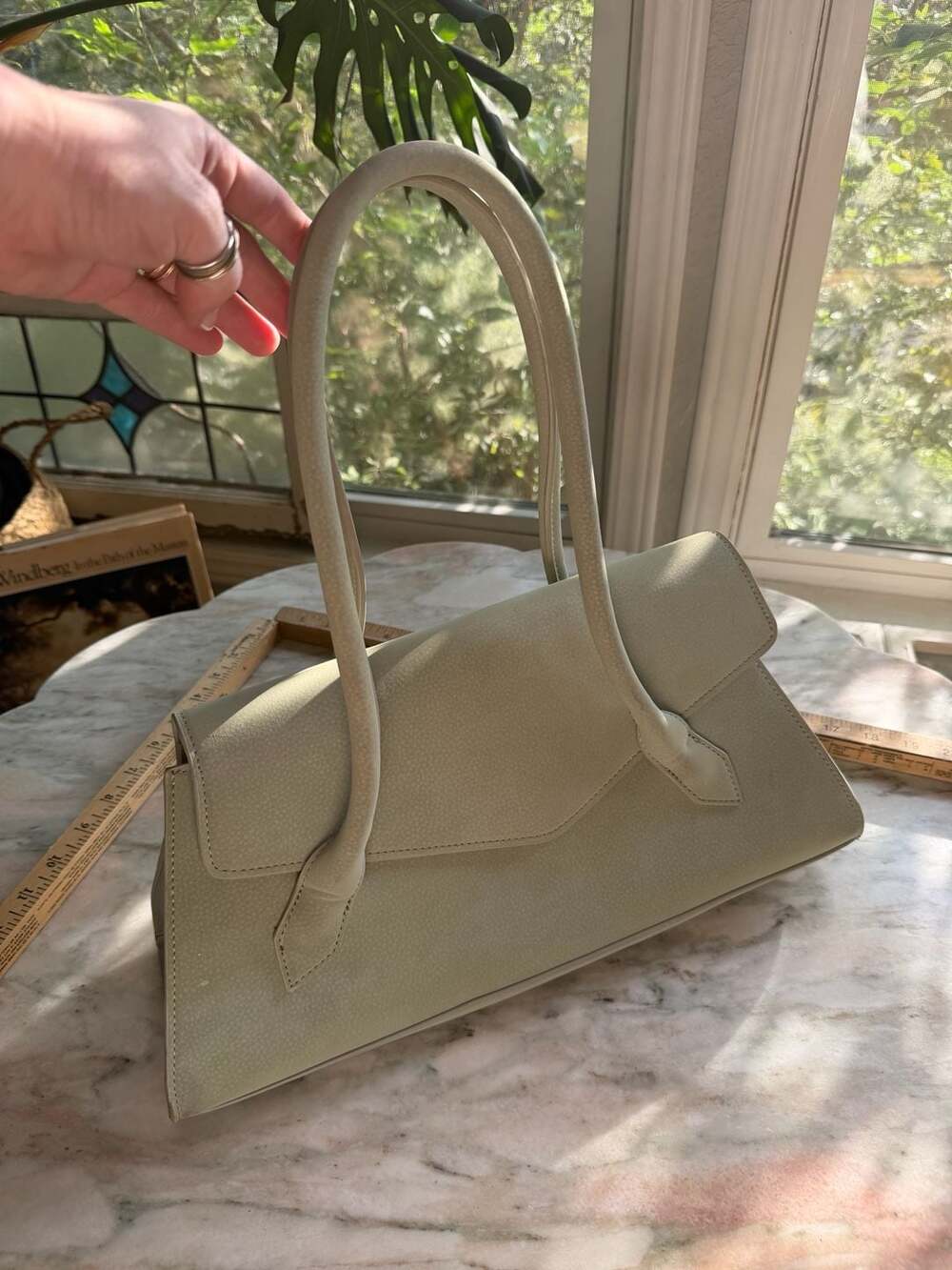 BCBG Max Azria Textured Shoulder Bag
